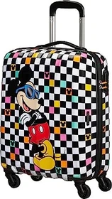 American Tourister Hypertwist Trolley mit 4 Rollen 55cm Mickey Check