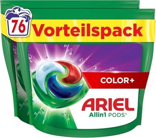 Ariel Color+ Allin1 Pods Waschmittel, 76 Stück