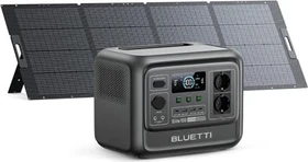 Bluetti Elite 100 V2 Solargenerator grau + 1x 350W Solarpanel, 1024Wh