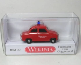 Wiking Feuerwehr Glas Goggomobil