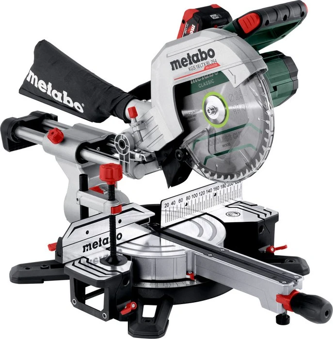 Metabo KGS 18 LTX BL 254 Akku-Kappsäge inkl. 2 Akkus 8.0Ah