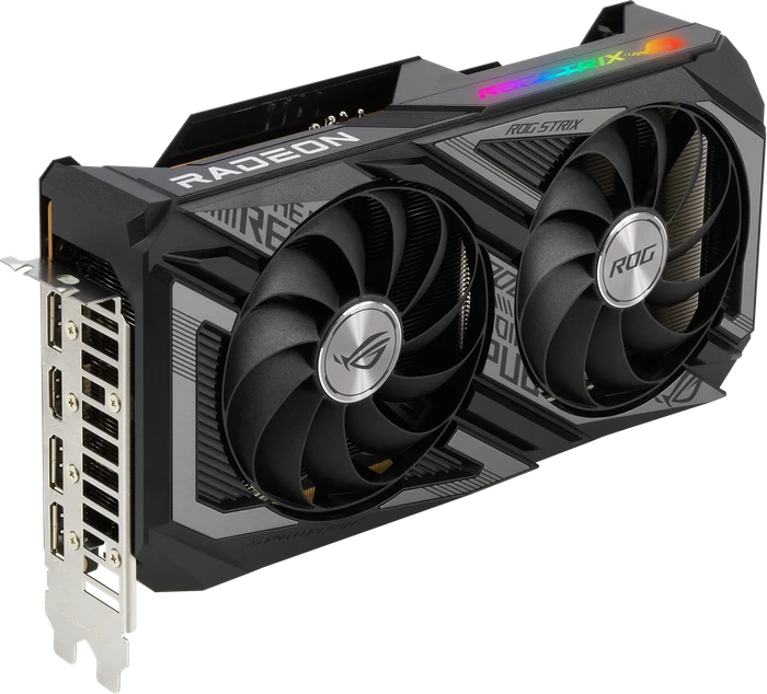 ASUS ROG Strix Radeon RX 6600 XT OC, ROG-STRIX-RX6600XT-O8G-GAMING, 8GB GDDR6, HDMI, 3x DP