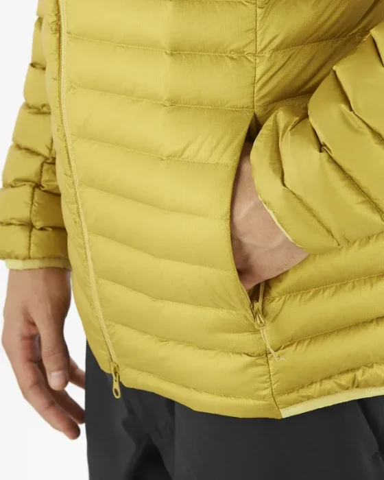 Salomon Elixir Micro Down Hooded Funktionsjacke cress green (Herren)