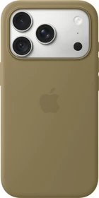 Apple Silikon Case mit MagSafe für iPhone 18 Pro oliv