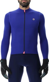 UYN Lightspeed Trikot langarm sodalite blue/pink fluo (Herren)