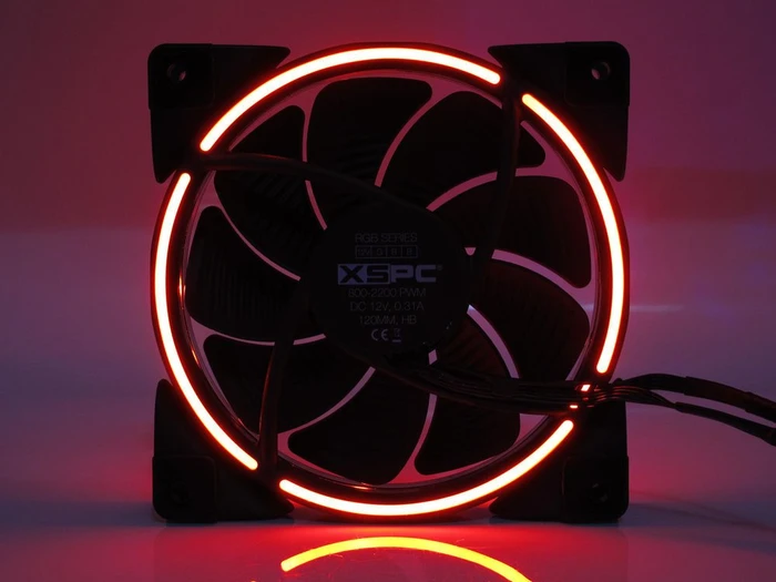 XSPC RGB Series 800-2200rpm, 4-Pin RGB, 120mm