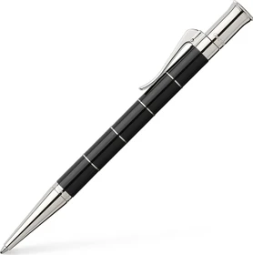 Graf von Faber-Castell Classic Anello Kugelschreiber schwarz/silber