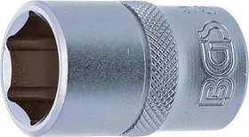 BGS technic Außensechskant Steckschlüssel 1/2", 17mm