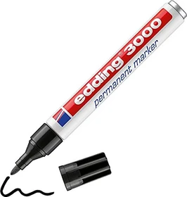 edding 3000 Permanentmarker schwarz