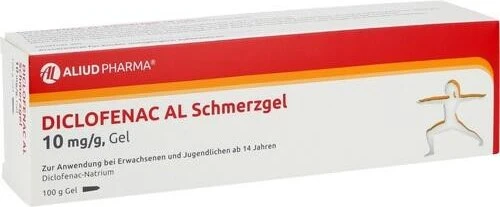 Aliud Diclofenac AL 10mg/g Schmerzgel, 100g