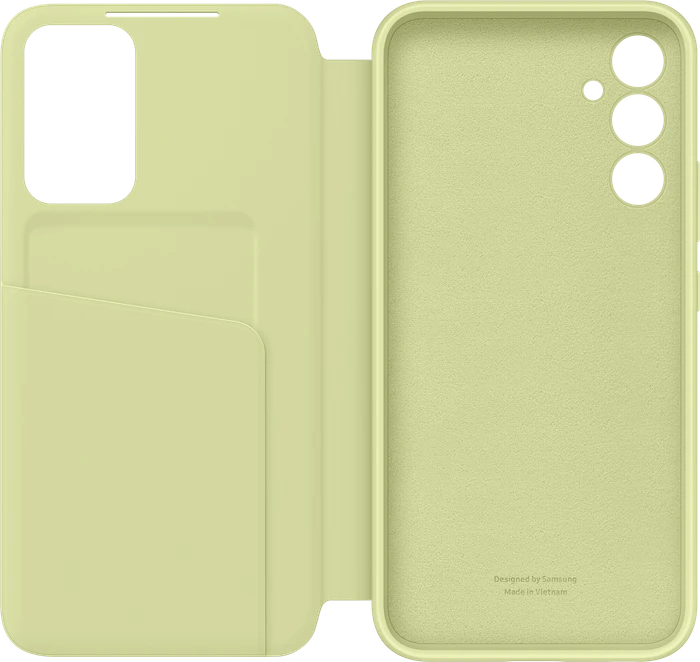 Samsung Smart View Wallet Case für Galaxy A34 5G Lime