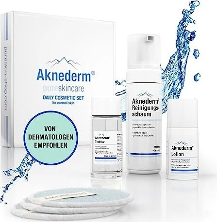 gepepharm Aknederm Daily Cosmetic Set für normale Haut