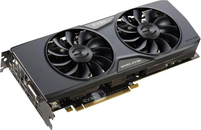 EVGA GeForce GTX 950 SSC, 2GB GDDR5, DVI, HDMI, 3x DP