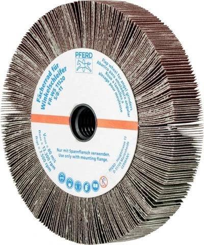 Pferd FR WS 11520 5/8-11 A 240 Lamellenschleifwalze K240, 115x20mm, 2 Stück
