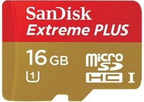 SanDisk Extreme PLUS R80/W30 16GB Kit, UHS-I, Class 10 (SDSDQX-016G-U46A)