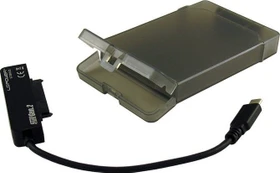 LC-Power LC-25U3-C3 USB-C 3.1 auf SATA Adapter mit 2.5" Schutzhülle