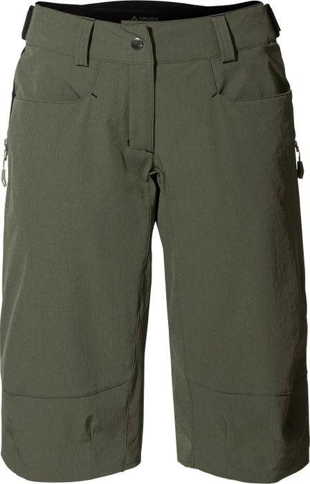 Vaude Moab Shorts IV Fahrradhose kurz khaki (Damen)