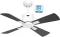 CasaFan Eco Neo III 92 WE-WN/SI WiFi Deckenventilator wenge/silber/weiß Vorschaubild