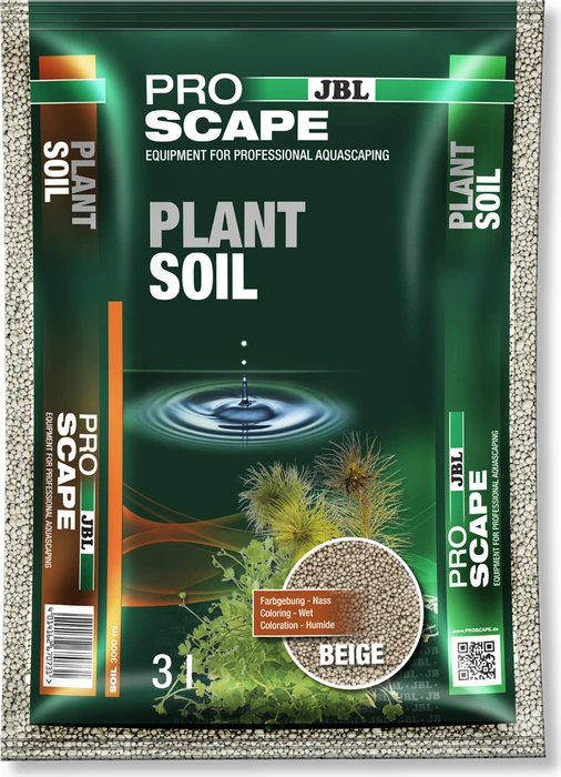 JBL Pro Scape Plant Soil Beige Süßwasser-Aquarien Bodengrund für Aquascaping, beige