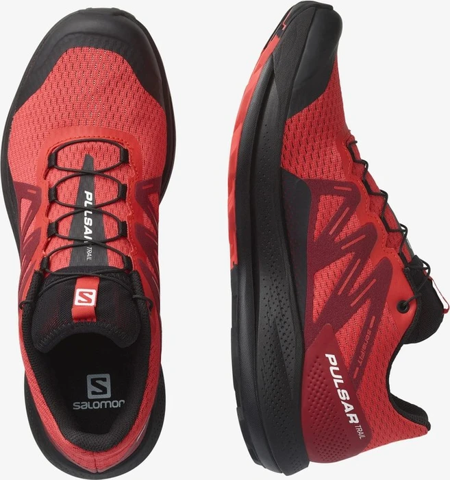 Salomon Pulsar Trail poppy red/biking red/black (Herren)