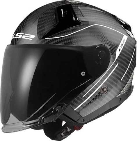 LS2 OF603 Infinity II Carbon Counter schwarz/grau