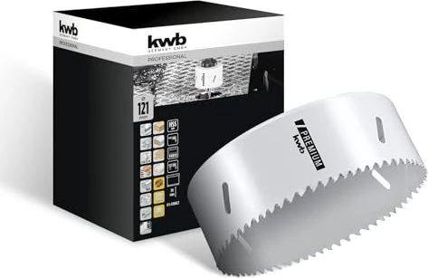 kwb HSS-CO-Bi-Metall Lochsäge, 121x38mm, 1 Stück