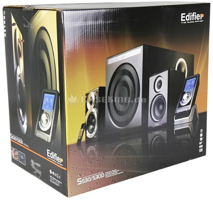 Edifier S530D schwarz Gaming 2.1 System