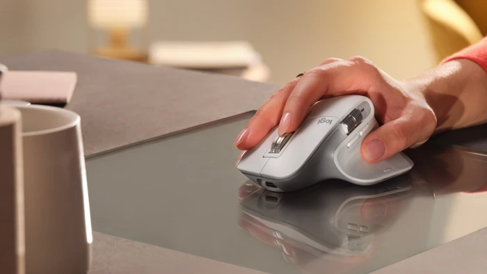Logitech MX Master 3S Pale Grey, Logi Bolt, USB/Bluetooth