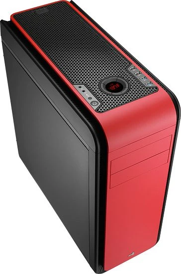 AeroCool DS 200 Red Edition, schallgedämmt
