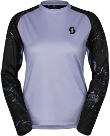 Scott Trail Storm Trikot langarm heather purple/black (Herren)