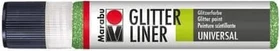 Marabu Glitter-Liner, glitterkiwi, 25ml