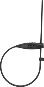 ABUS Combiflex Travelguard 45cm Kabelschloss, Zahlenkombination schwarz
