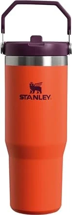 Stanley Classic Iceflow Flip Straw Tumbler Isolierbecher 890ml tigerlily plum