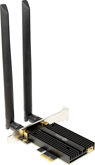 Inter-Tech PowerOn DMG-34, 2.4GHz/5GHz WLAN, Bluetooth 5.2 LE, PCIe 2.0 x1