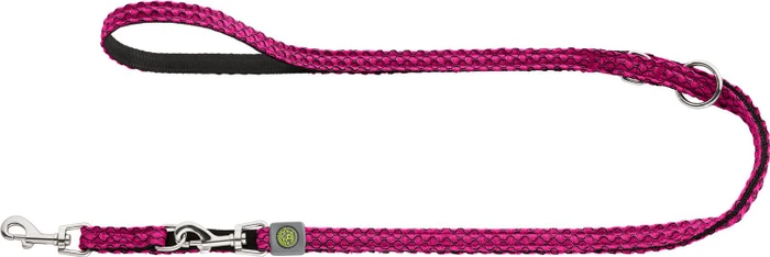 Hunter verstellbare Führleine Hilo 20/200, 2m, Pink