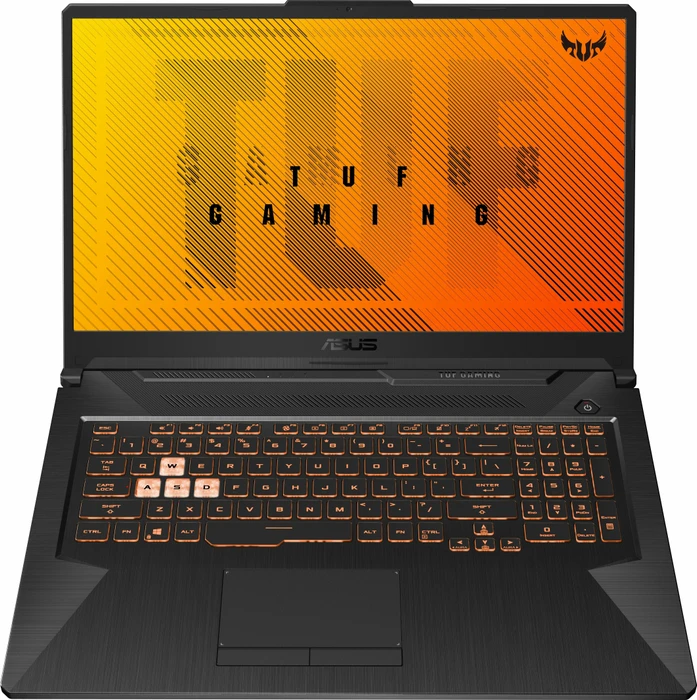 ASUS TUF Gaming A17 FA706IU-HX340T, Bonfire Black, Ryzen 7 4800H, 8GB RAM, 512GB SSD, GeForce GTX 1660 Ti, DE