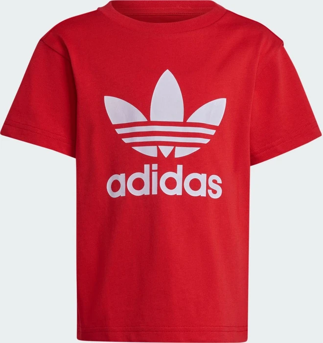 adidas Adicolor Trefoil T-Shirt kurzarm better scarlet (Junior)