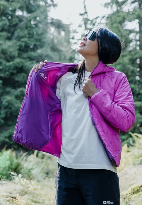 Jack Wolfskin Trail Light Ins 2in1 Funktionsjacke freesia (Damen)