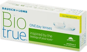 Bausch&Lomb Biotrue ONEday for Presbyopia, -6.25 Dioptrien, 30 Stück