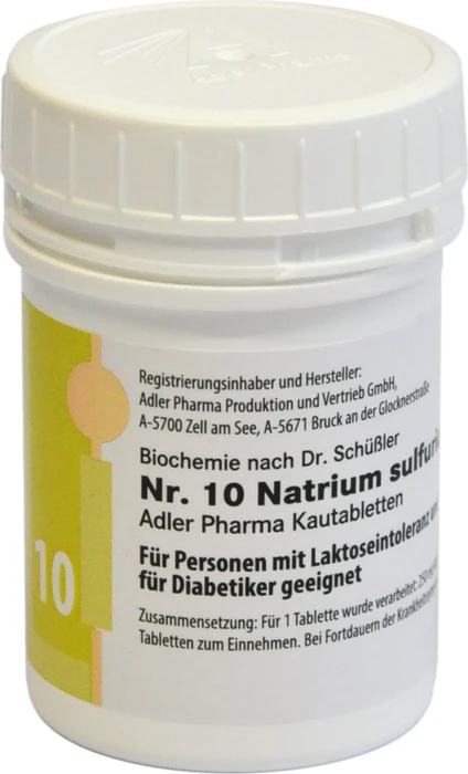 Adler Schüßler Salz Kautabletten, 100g