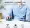 Trust Ozaa Rechargeable Wireless Mouse blau, USB Vorschaubild