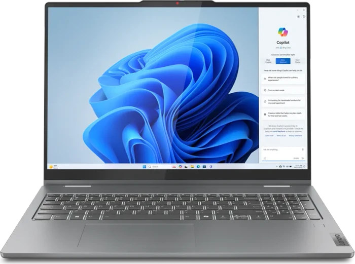 Lenovo IdeaPad 5 2-in-1 16IRU9, Luna Grey, Core 7 150U, 16GB RAM, 1TB SSD, DE