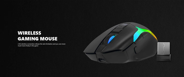 Marvo Scorpion M729W Wireless Gaming Mouse, USB