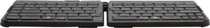 R-Go Goldtouch Travel GO2 QWERTY schwarz, Bluetooth, US