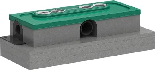 Hansgrohe RainDrain uBox universal Grundkörper für Duschrinne, Kunststoff