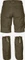 Fjällräven Gaiter No.1 Zip-Off Hose lang dark olive (Damen) Vorschaubild