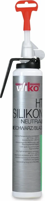 Wiko HT Silikon Neutral Silikon-Dichtmasse schwarz, 200ml
