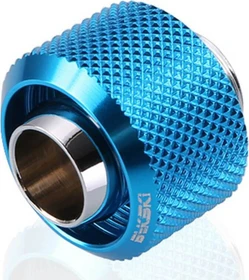 Bykski Flex Fitting Schlauchanschluss G1/4" auf 16/10mm, blau