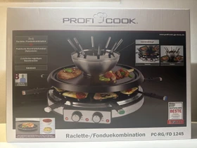 Proficook PC-RG/FD 1245 Raclette/Fondue