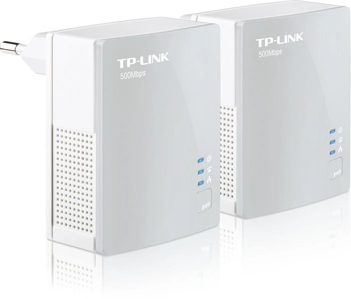 TP-Link Powerline AV600 Starter Kit, HomePlug AV, RJ-45, 2er-Pack